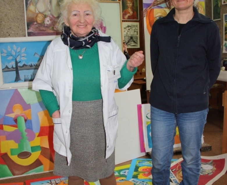 Zofia Pisarek ( z lewej) i Iwona Kucharczyk. Lekarki dusz