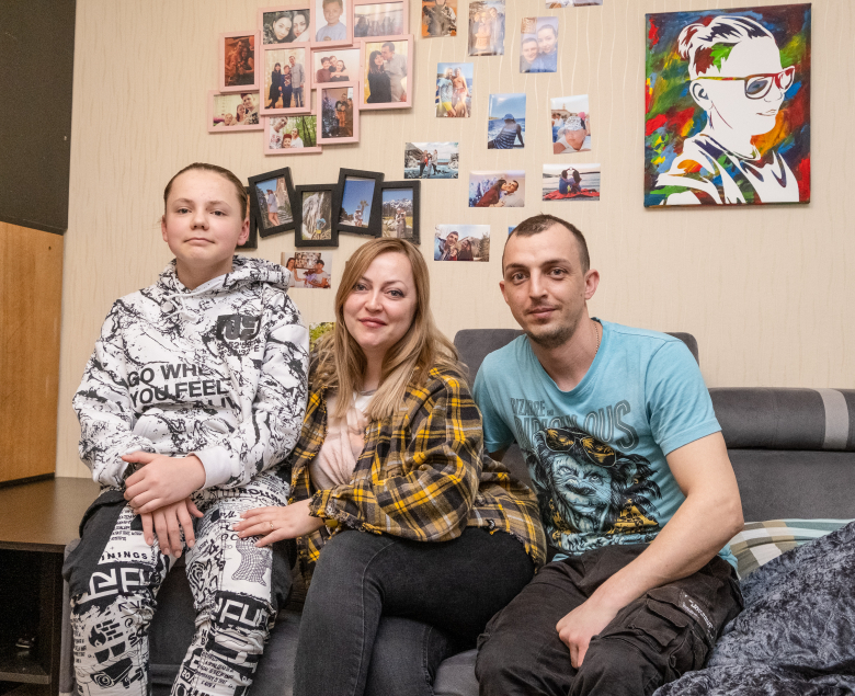 Katheryna z rodziną gościli w swoim domu kilka rodzin z Ukrainy. Większość z nich wróciła do domów.