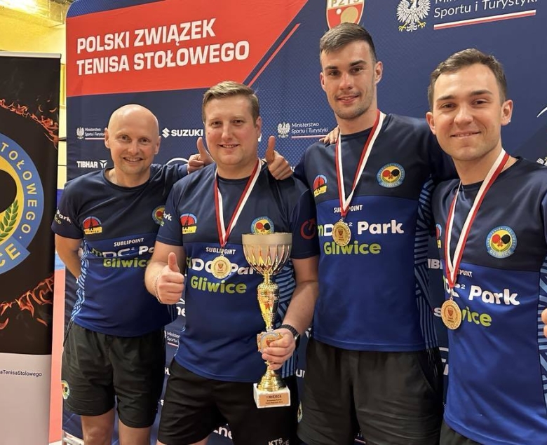 Tenisiści z Gliwic po raz pierwszy zdobyli Puchar Polski.