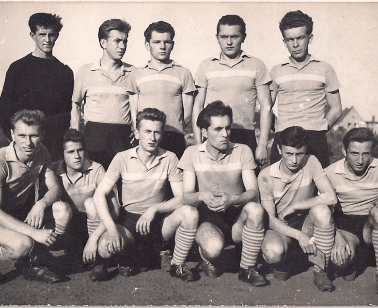 Początek lat 60. Czarni Pyskowice.