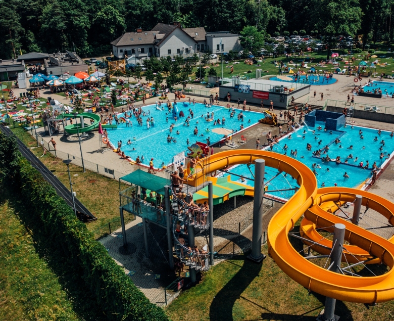 Kąpielisko Leśne Zacisze Knurów. Fot. MOSiR Knurów