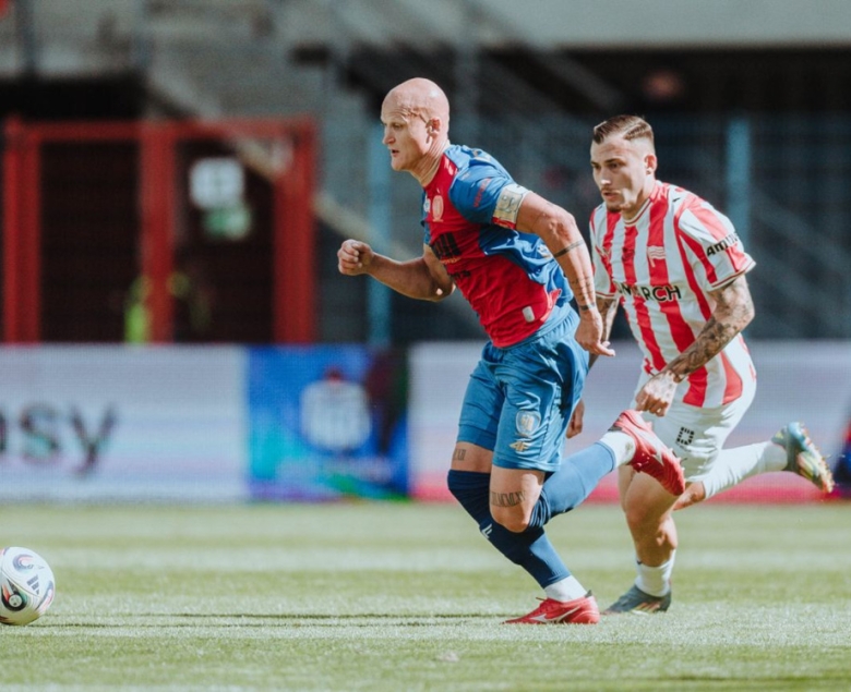 Futbolowa mizeria, tak najkrócej można podsumować niedzielny mecz Piasta i Cracovii.  Foto: piast-gliwice.eu
