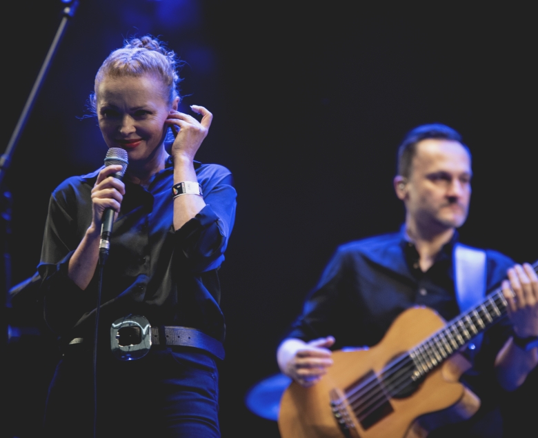 Duet Anna Maria Jopek i Robert Kubiszyn. Foto Kasia Stańczyk