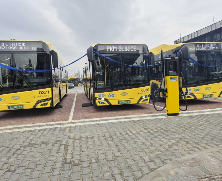 Nowe autobusy w PKM Gliwice.