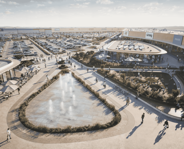 Wizualizacja Europy Centralnej po przebudowie