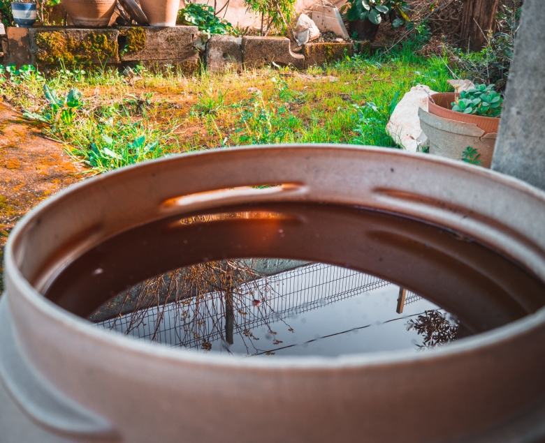 Beczka na deszczówkę