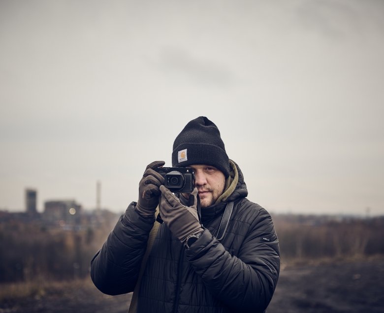 - Hałda w Sośnicy. W okolicy najwyżej położony punkt, z którego widać nawet Tatry. Bardzo lubię robić stąd zdjęcia.